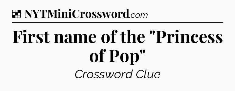 Solution: First name of the 