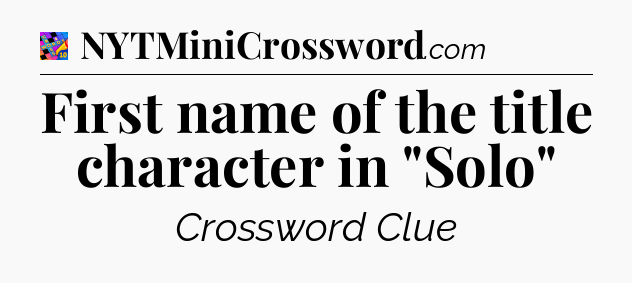 First name of the title character in 