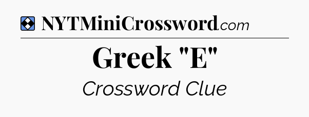 Solution: Greek 