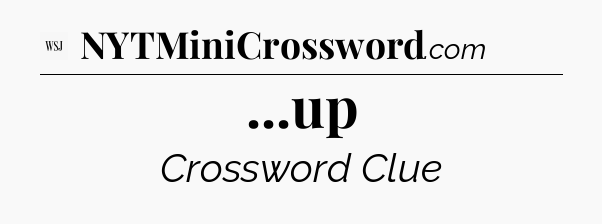 ...up - WSJ Crossword