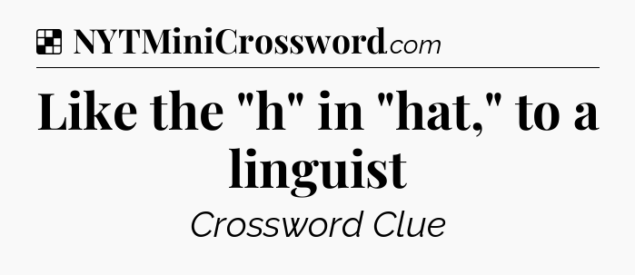 Solution: Like the 