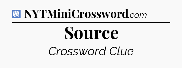 Source Puzzle Page Crossword Clue