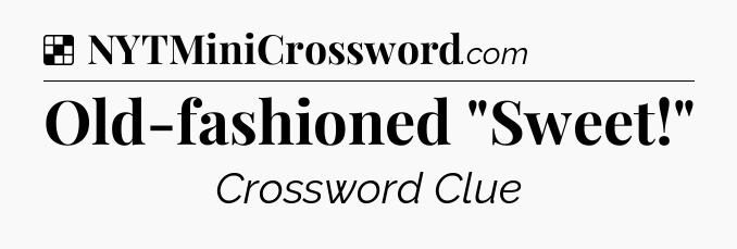 Solution: Old-fashioned 