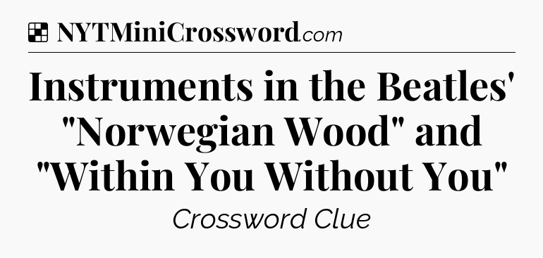 Solution: Instruments in the Beatles' 