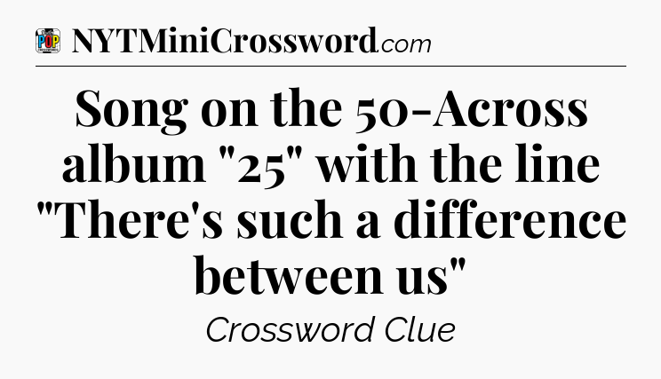 Song on the 50-Across album 