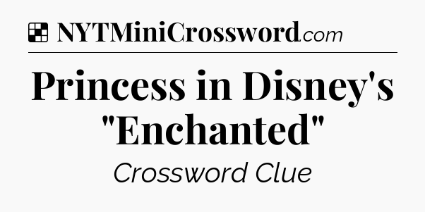 Solution: Princess in Disney's 