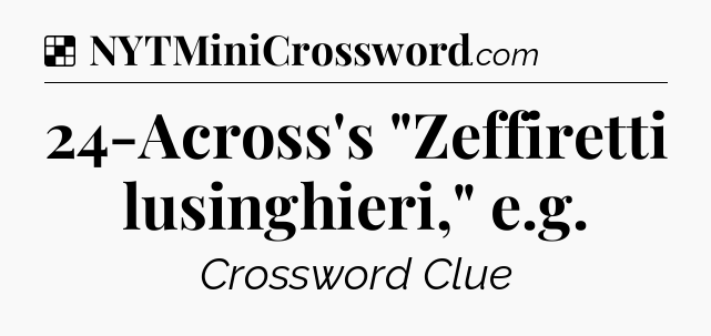 Solution: 24-Across's 