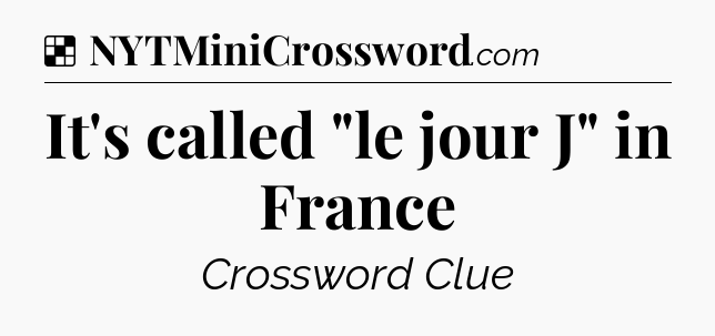 Solution: It's called 