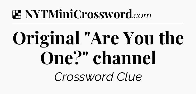 Solution: Original 