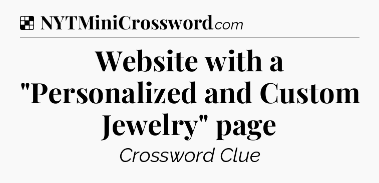 Solution: Website with a 