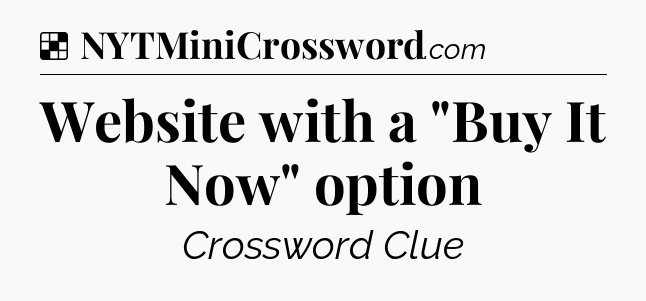 Solution: Website with a 