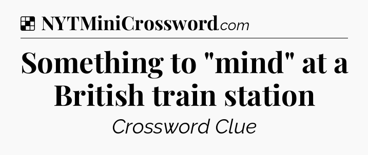 Solution: Something to 