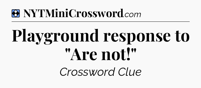 Solution: Playground response to 