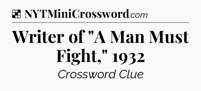 Solution: Writer of 