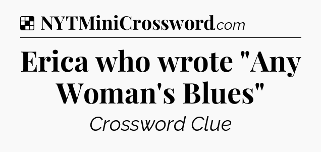Solution: Erica who wrote 