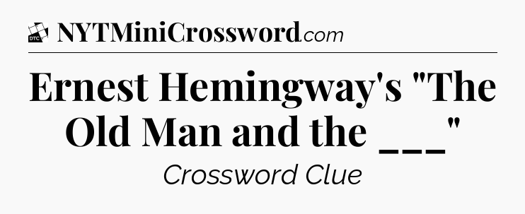 Ernest Hemingway's 