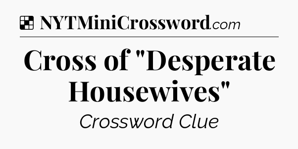 Solution: Cross of 