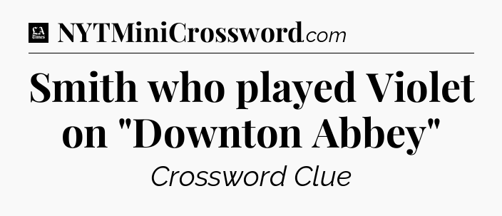 Smith who played Violet on 