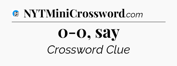 0-0, say Crossword Clue