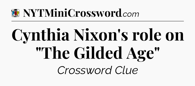 Cynthia Nixon's role on 