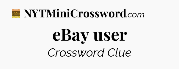 eBay user - Eugene Sheffer Crossword