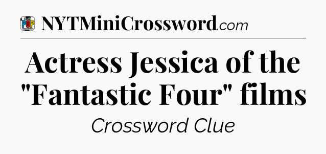 Actress Jessica of the 