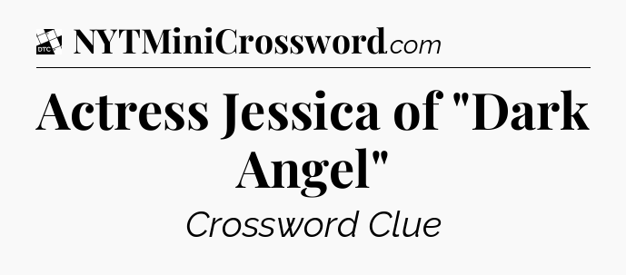 Actress Jessica of 