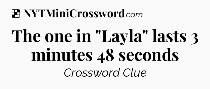 Solution: The one in 