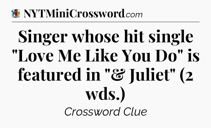 Singer whose hit single 