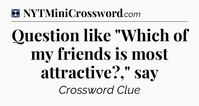 Solution: Question like 