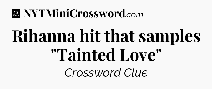 Rihanna hit that samples 