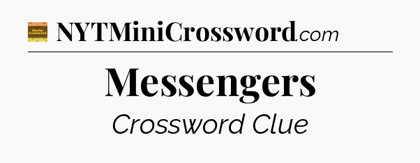 Messengers - Eugene Sheffer Crossword