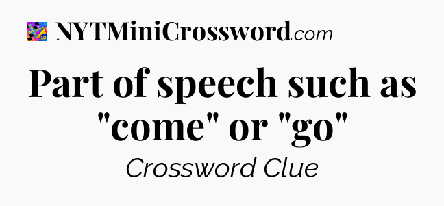 Part of speech such as 