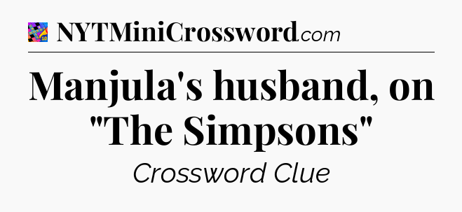 Manjula's husband, on 