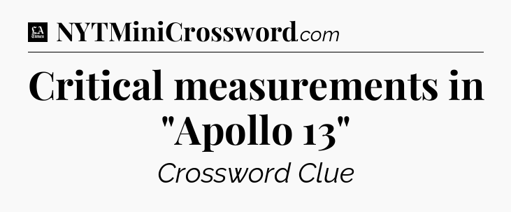 Critical measurements in 