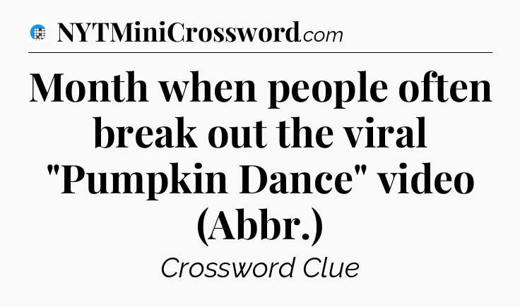 Month when people often break out the viral 