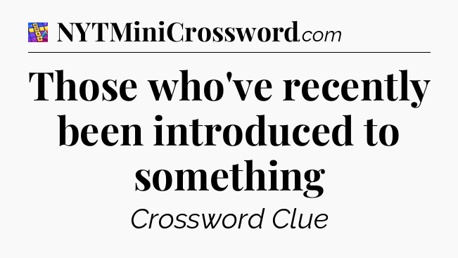 Those who've recently been introduced to something Codycross