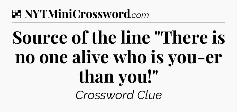 Solution: Source of the line 