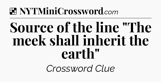 Solution: Source of the line 