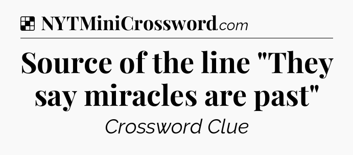 Solution: Source of the line 