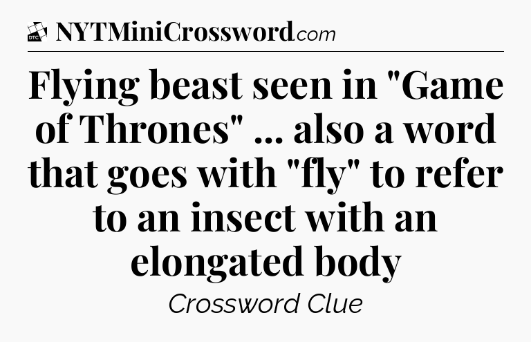 Flying beast seen in 