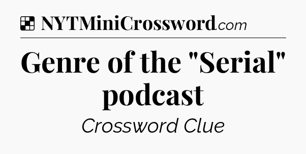 Solution: Genre of the 