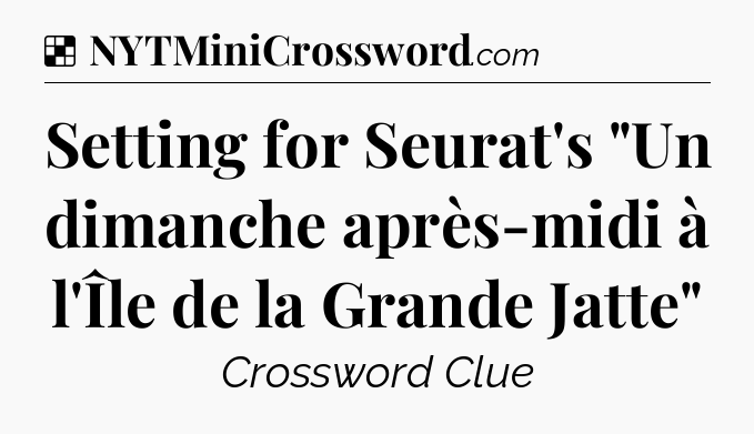 Solution: Setting for Seurat's 