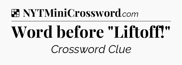 Solution: Word before 