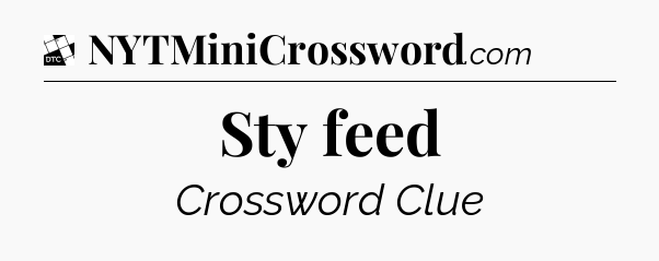 Sty feed - Daily Themed Classic Crossword