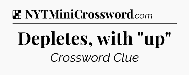 Solution: Depletes, with 