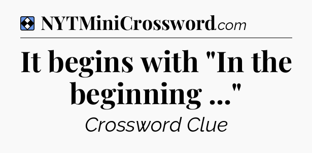 Solution: It begins with 