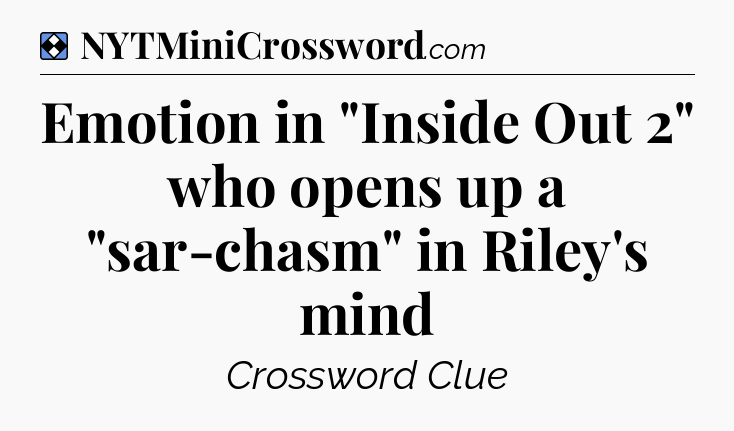 Solution: Emotion in 