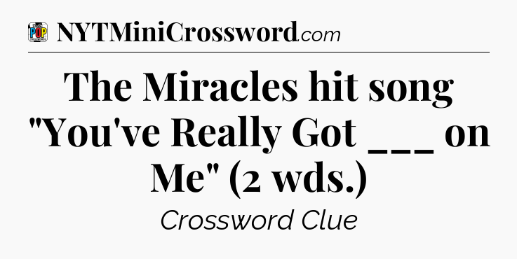 The Miracles hit song 