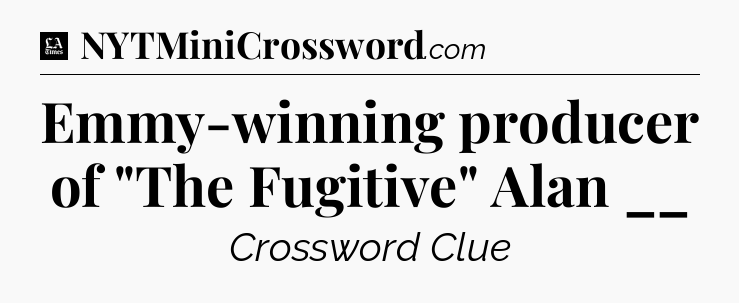 Emmy-winning producer of 